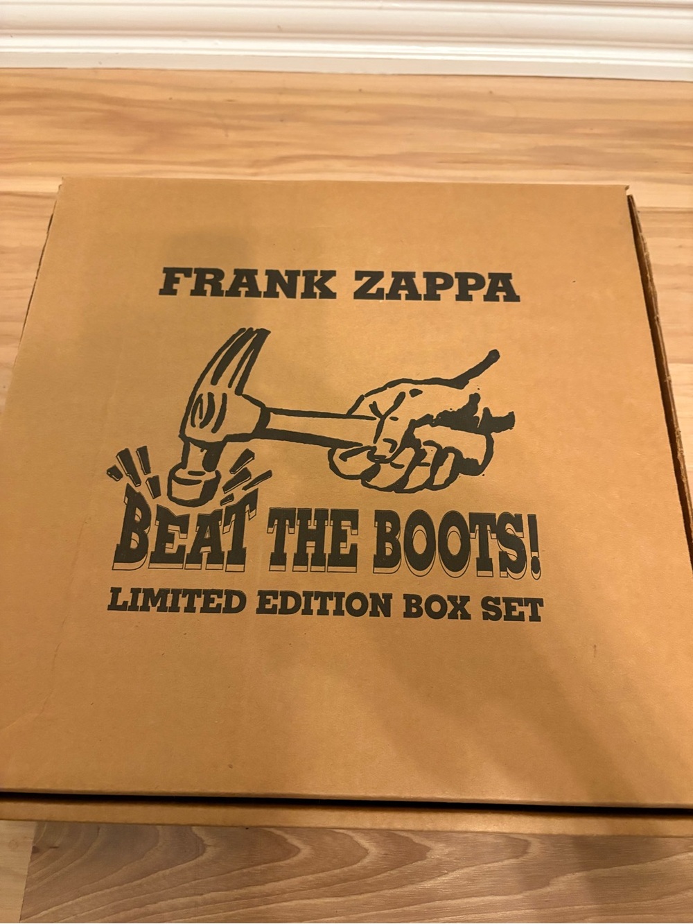 Frank Zappa "Beat The Boots!" Limited Edition Box Set - Brown